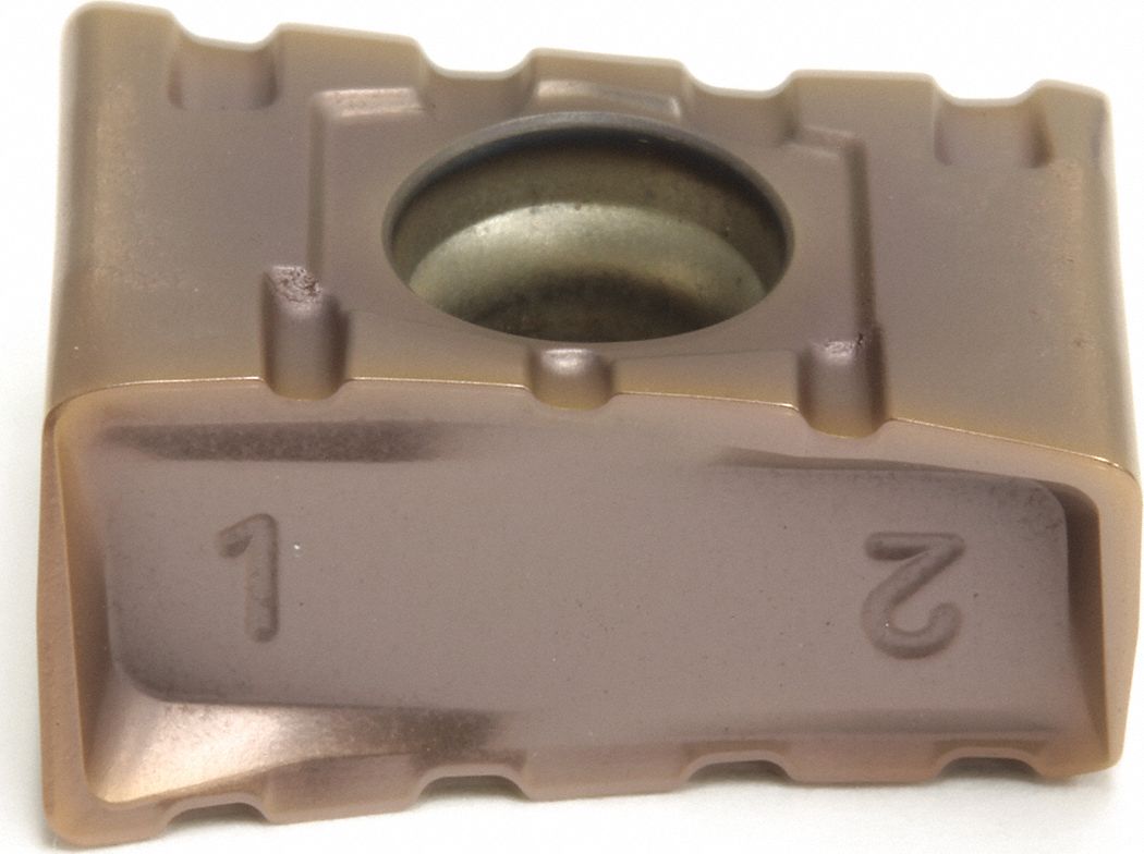 Diamond Milling Insert: 0.180 in Inscribed Circle, 1/32 in Corner Radius, 0.310 in Thick