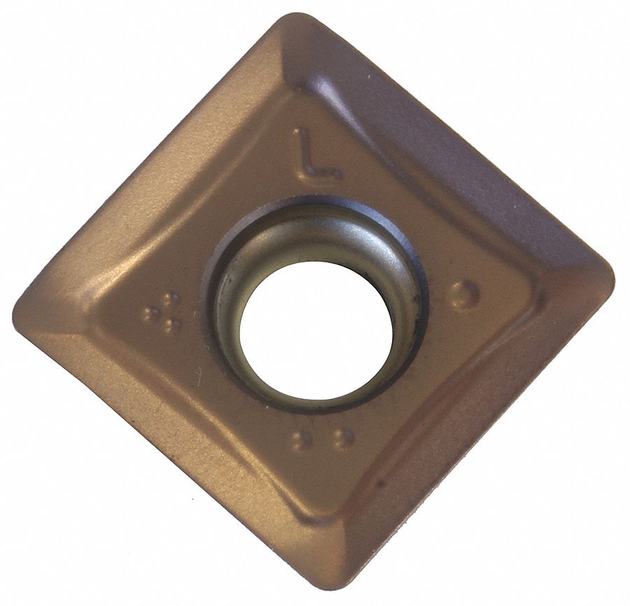 SUMITOMO Square Milling Insert, Inscribed Circle 1/2 in, Rake 8° Radial, 8° Axial 54VR20