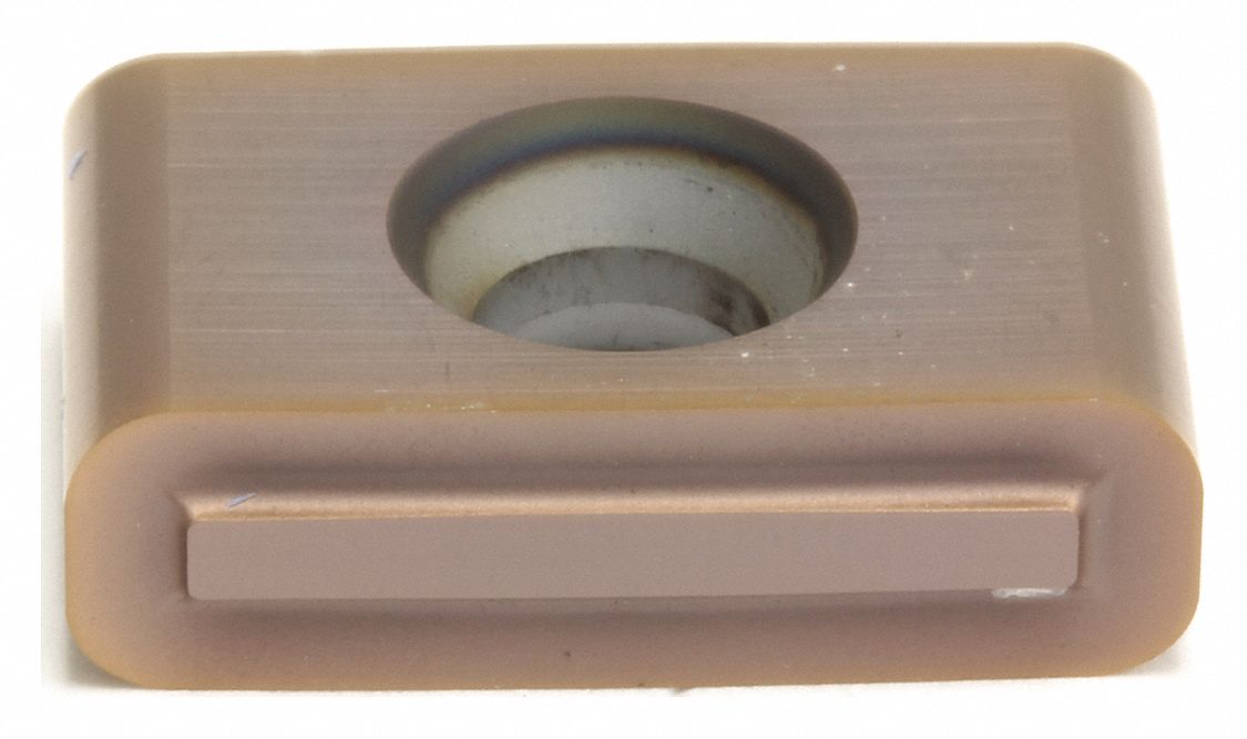 Diamond Milling Insert: 16.00mm Inscribed Circle, 1/16 in Corner Radius, 0.190 in Thick