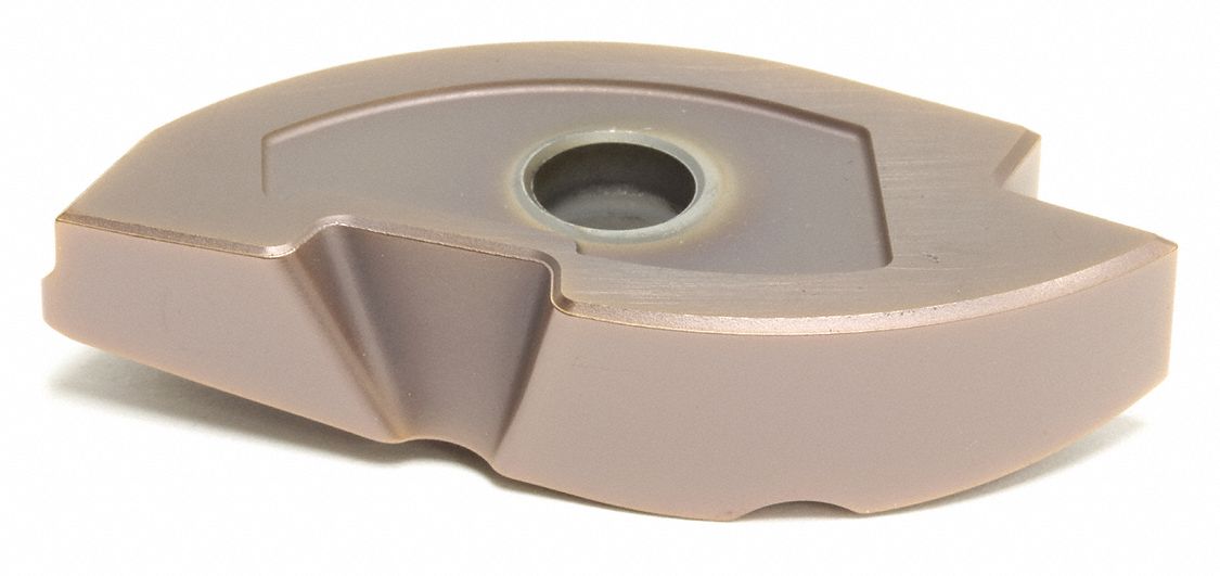 Ball Nose Milling Insert: 0.260 in Inscribed Circle, 1 in Corner Radius, 0.420 in Thick
