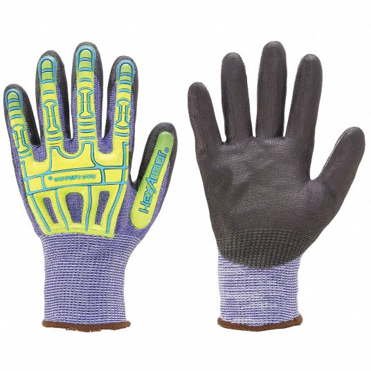 HEXARMOR, L ( 9 ), ANSI Cut Level A6, Coated Gloves - 54WH85|2095