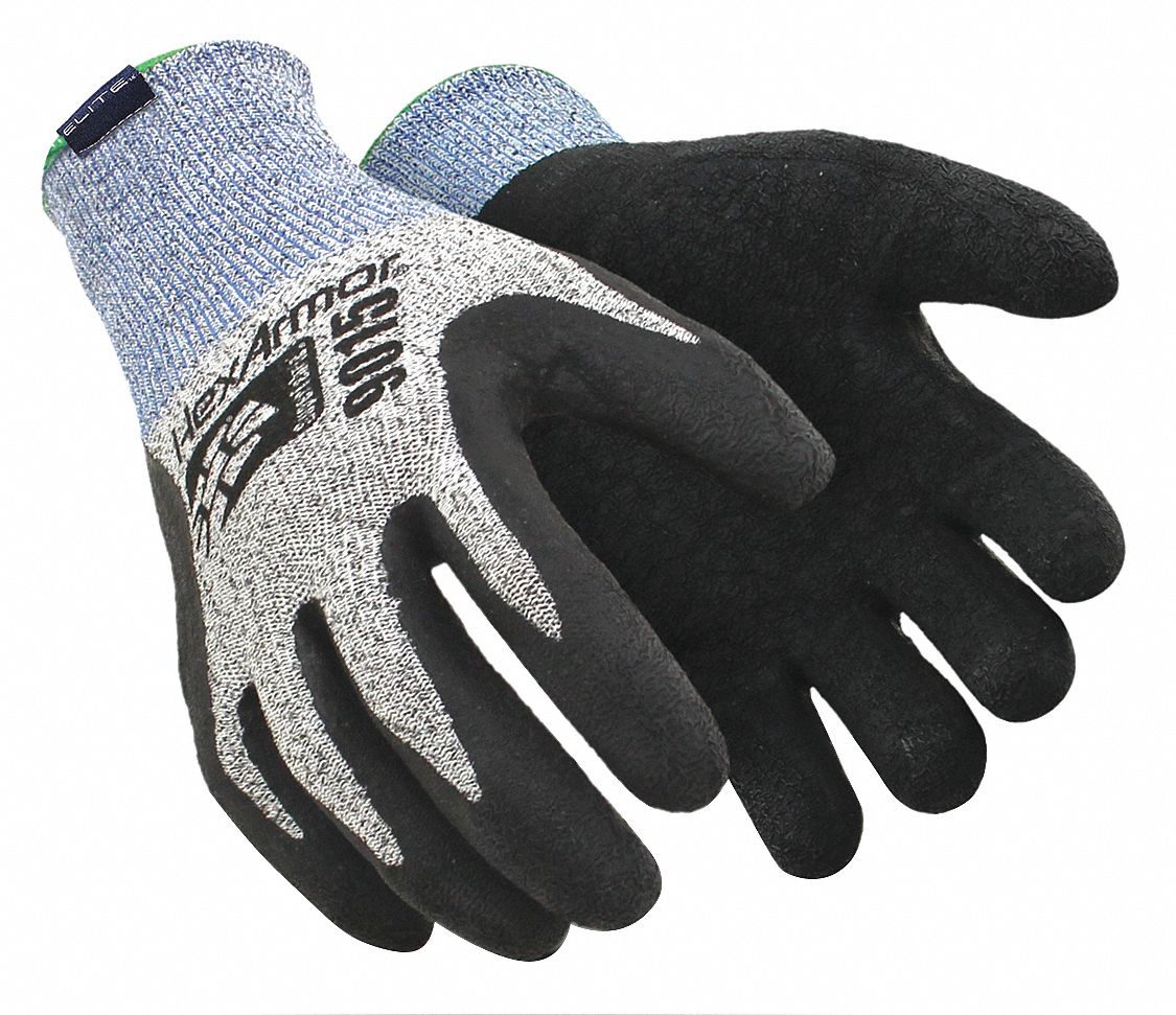 HEXARMOR Coated Gloves, XL, 1 PR - 54WJ62|9015-XL (10) - Grainger