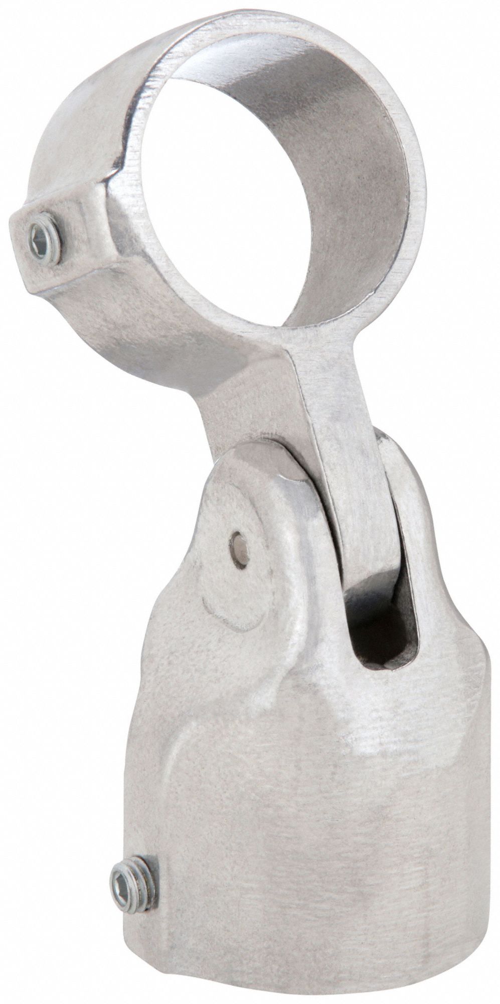 Structural Pipe Fitting: Elbow, Elbow/Tee, 1 1/2 in For Pipe Size, Aluminum, Gray