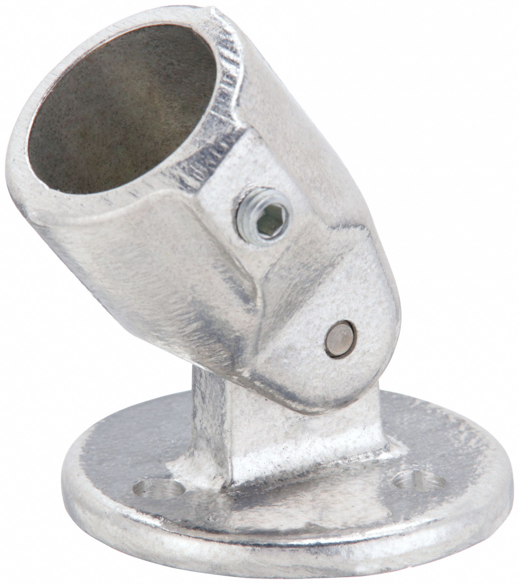 Structural Pipe Fitting: Adj Flange, Round, 1 in For Pipe Size, For 1 3/8 in Actual Pipe Outer Dia