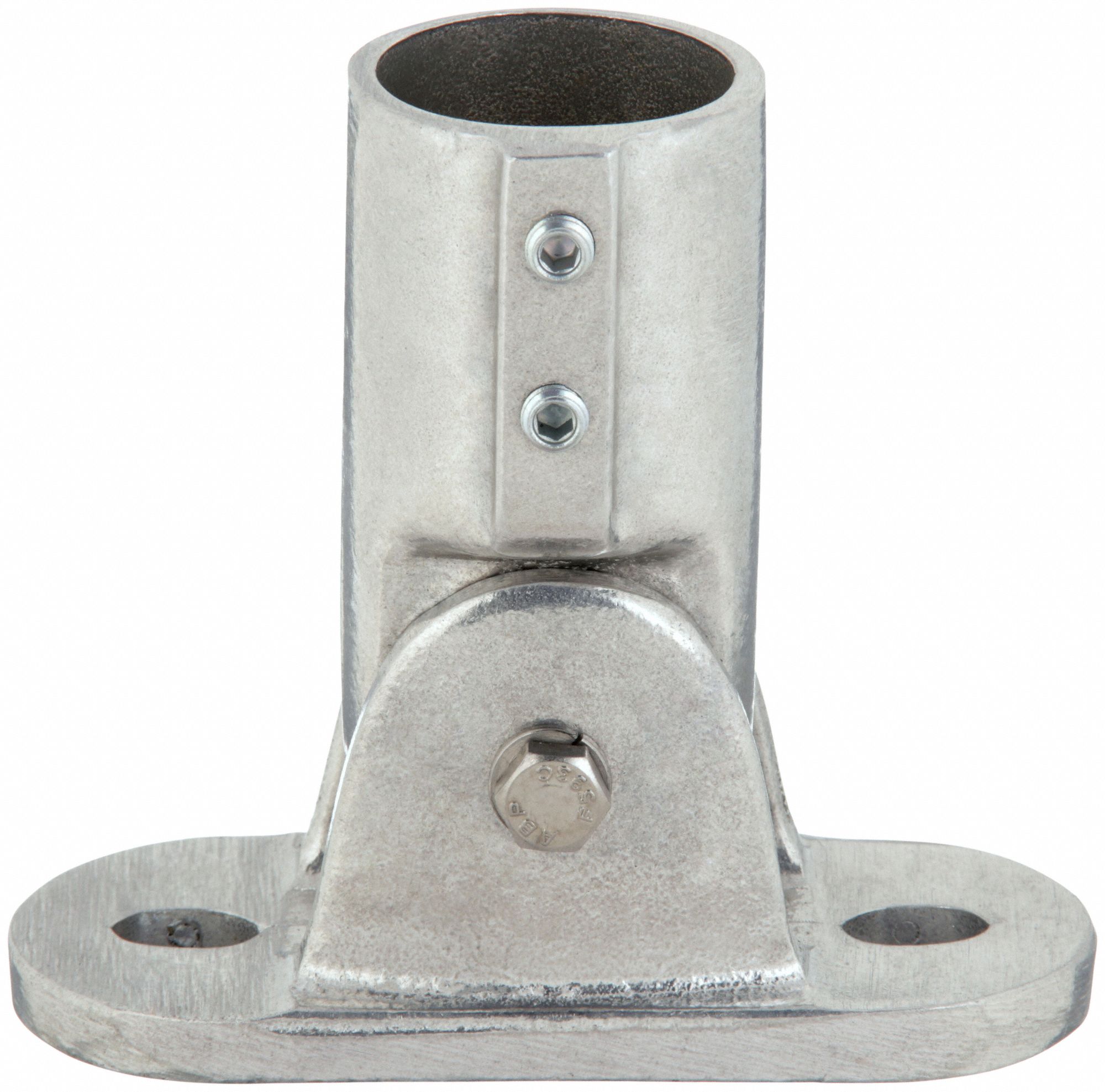 HOLLAENDER Structural Pipe Fitting Adj Flange/Base Flange, 1 1/2 in