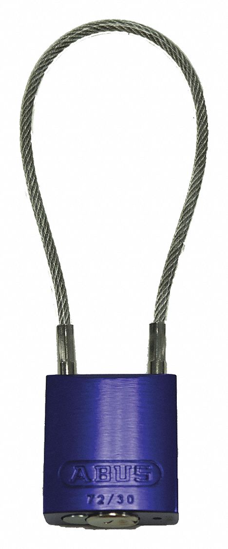 Lockout Padlock, Key Different, 5 Pins