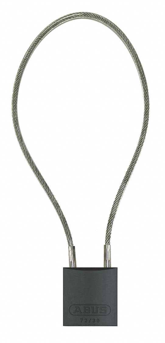 Lockout Padlock, Key Alike, Blk Body