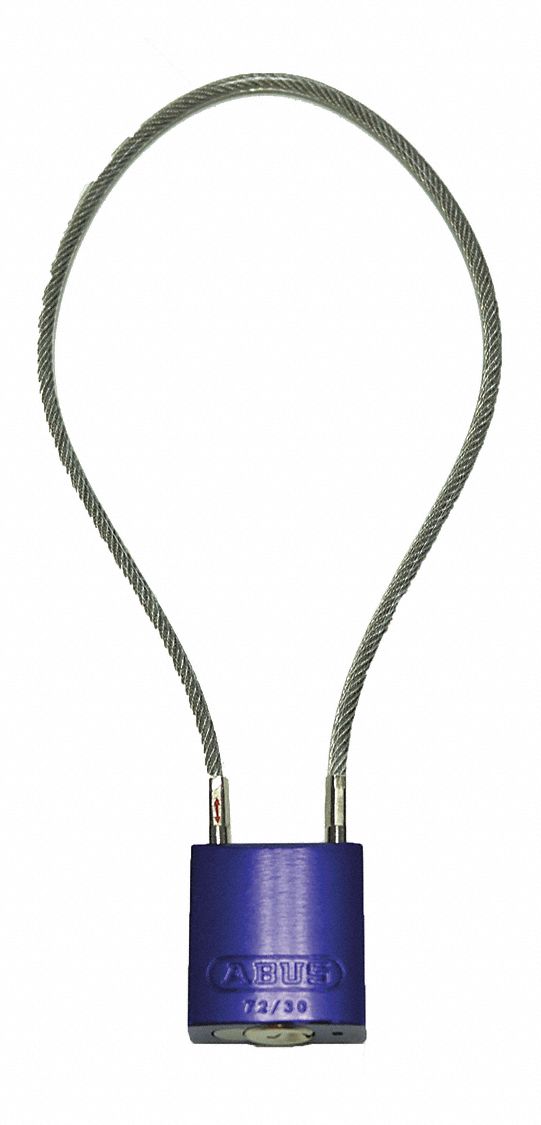 Lockout Padlock, Key Different, 5 Pins