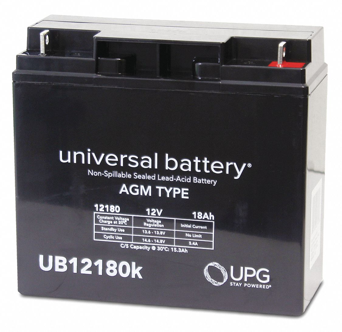 Marcum King Battery 12Volt 18ah