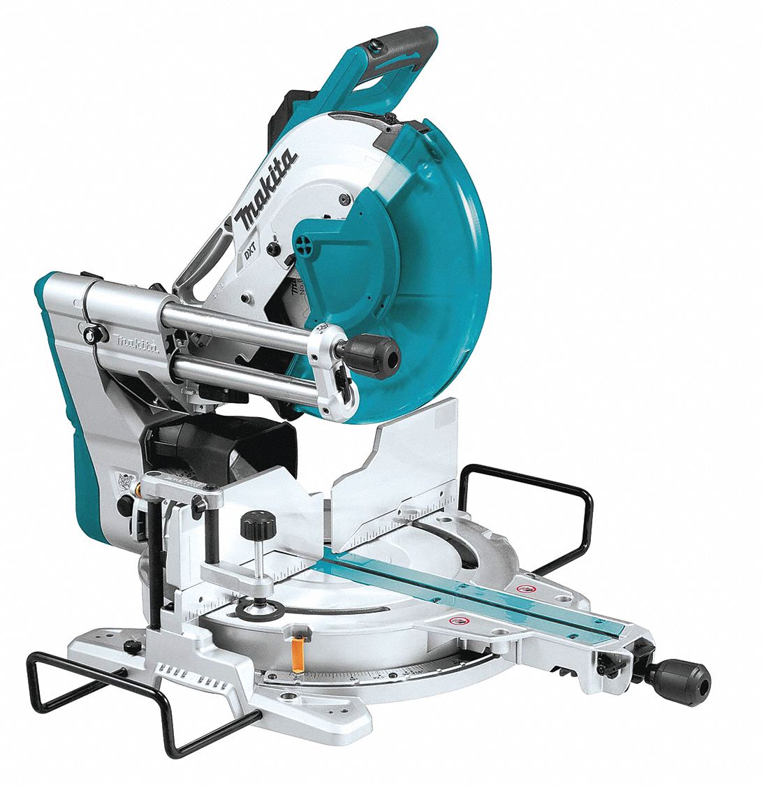 Miter Saw: Sliding, 3 5/8 in Max. Cut Wd @ 0 Deg. Miter, 60°to 60°, 60° Miter Angle - Min