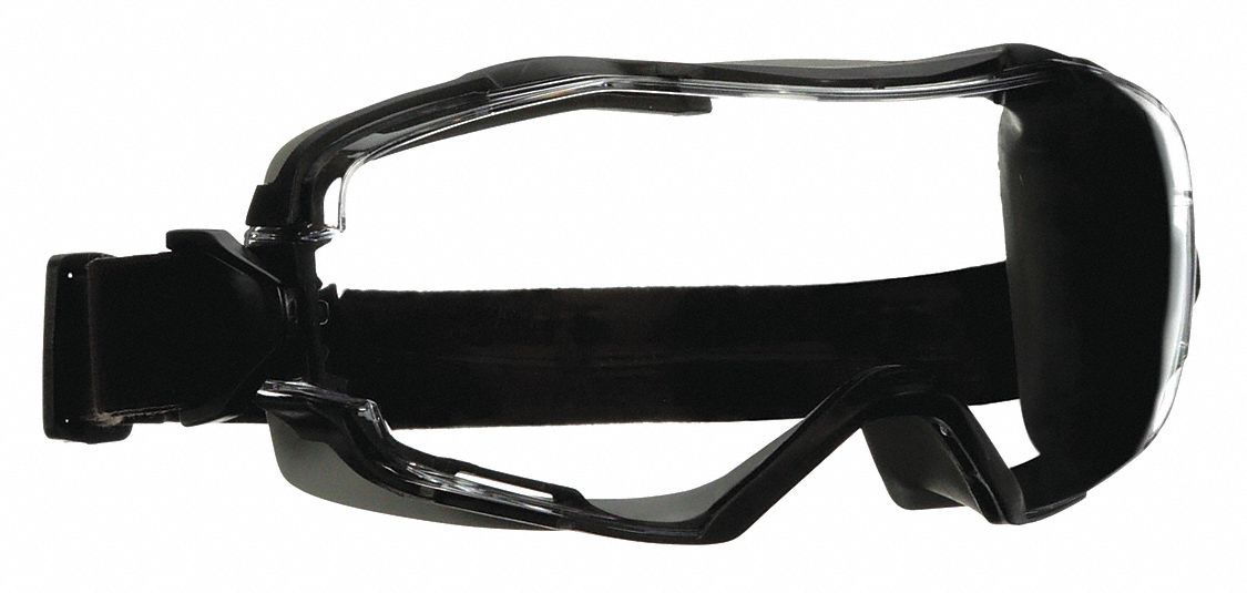 Protective Goggles: Anti-Fog /Anti-Scratch, ANSI Dust/Splash Rating D3/D4, Indirect, Gray