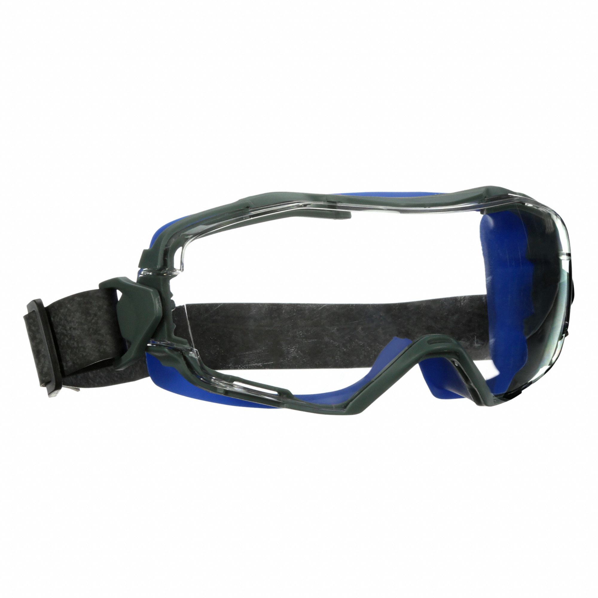 Protective Goggles,Blue/Gray Frame