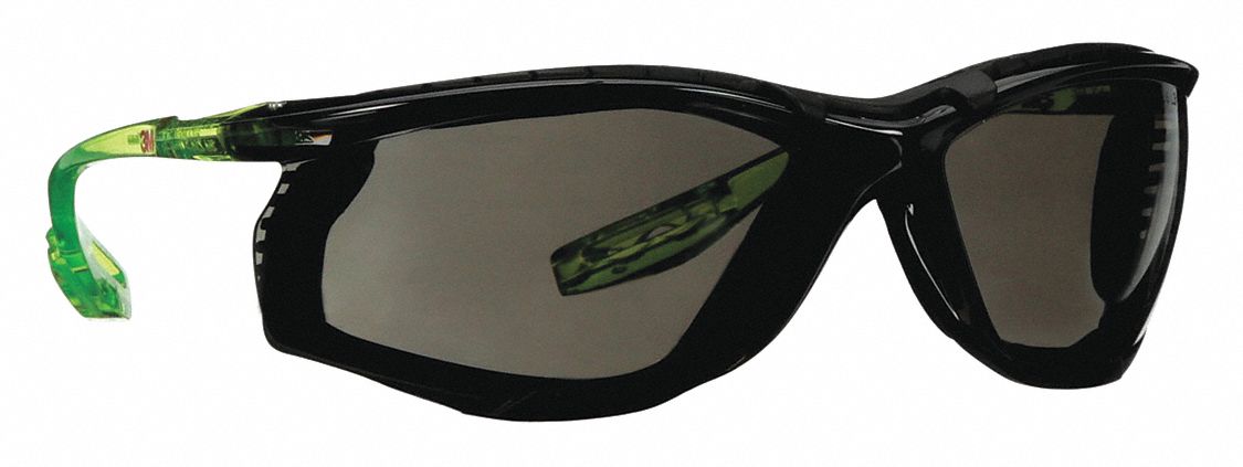 SafetyGlasses, Gry, ScotchgardAntiFog, Grn