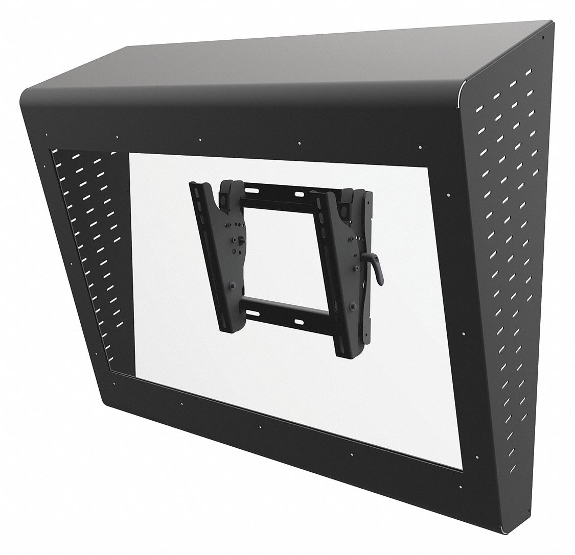 TV Wall Mount: Tilt, 125 lb Load Capacity, For 22 in to 32 in Flat Panels