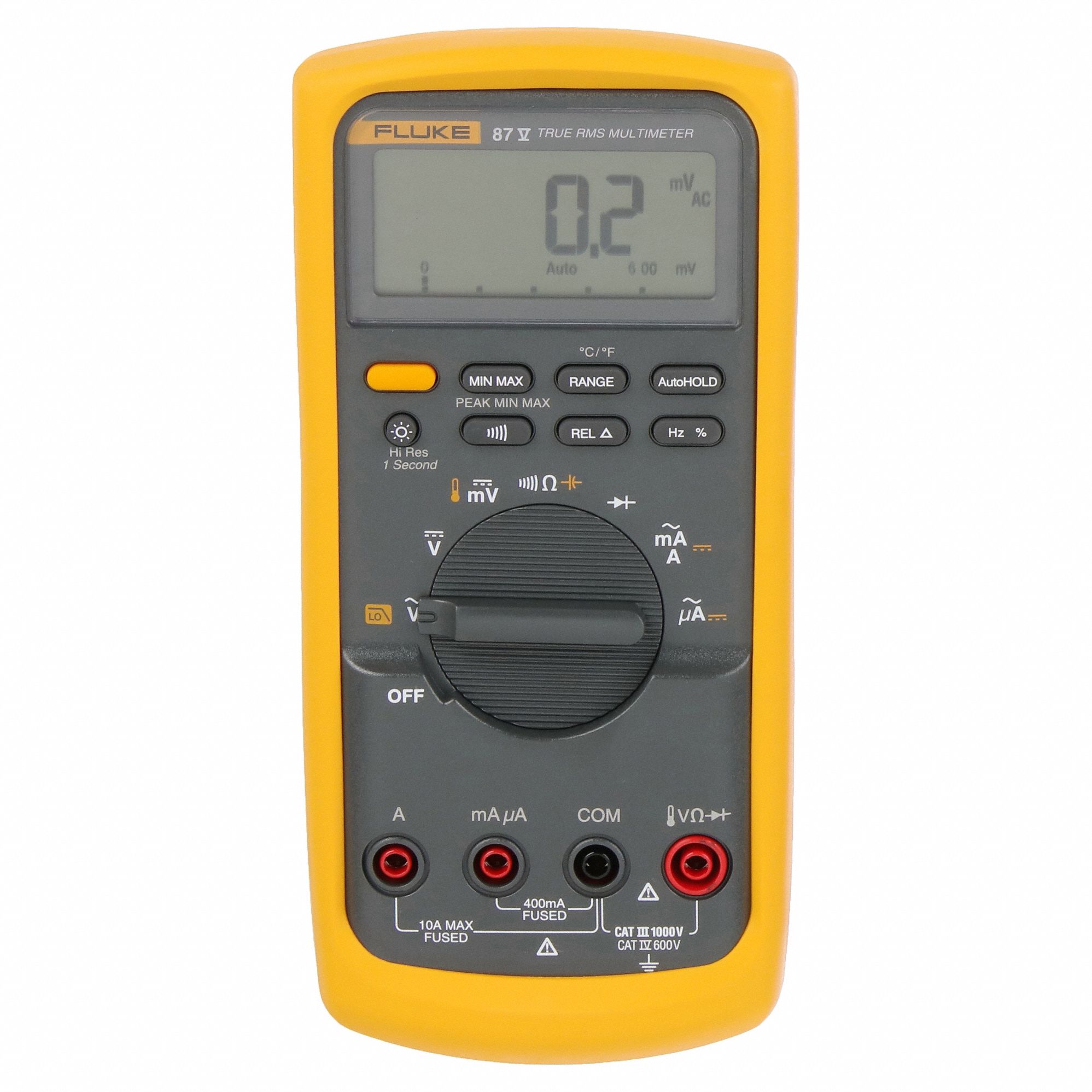 DIGITAL MULTIMETER,1.3 IN H,3.4 IN W