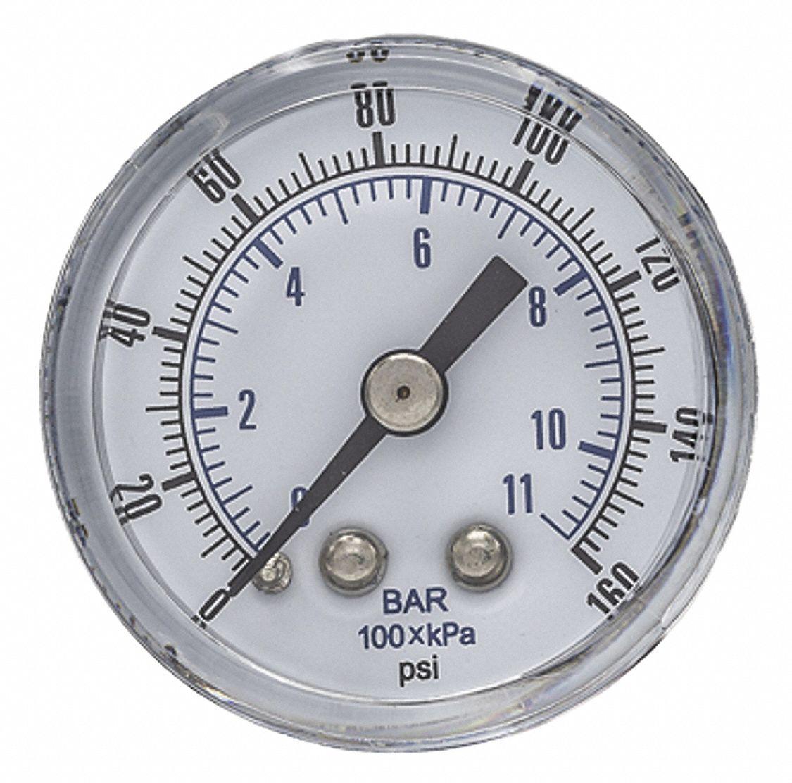 pressure gauge range