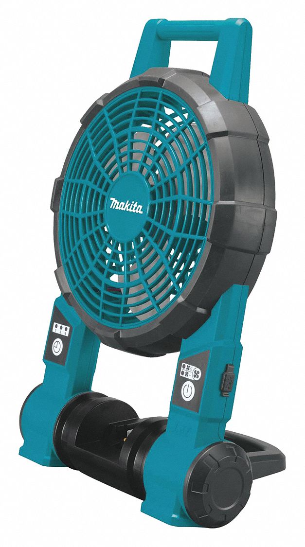 Jobsite Fan: LXT®, 9 in Blade Dia., 2 Speed, Tool Only