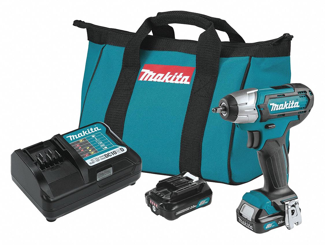 Impact Wrench: 1/4 in Drive Size, 44 ft-lb Fastening Torque, 90 ft-lb Breakaway Torque, LXT®