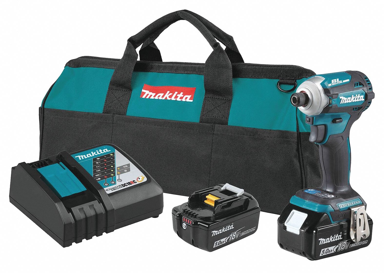 1,600 inlb Max. Torque, 3,600 RPM Free Speed, Impact Driver 54XT19