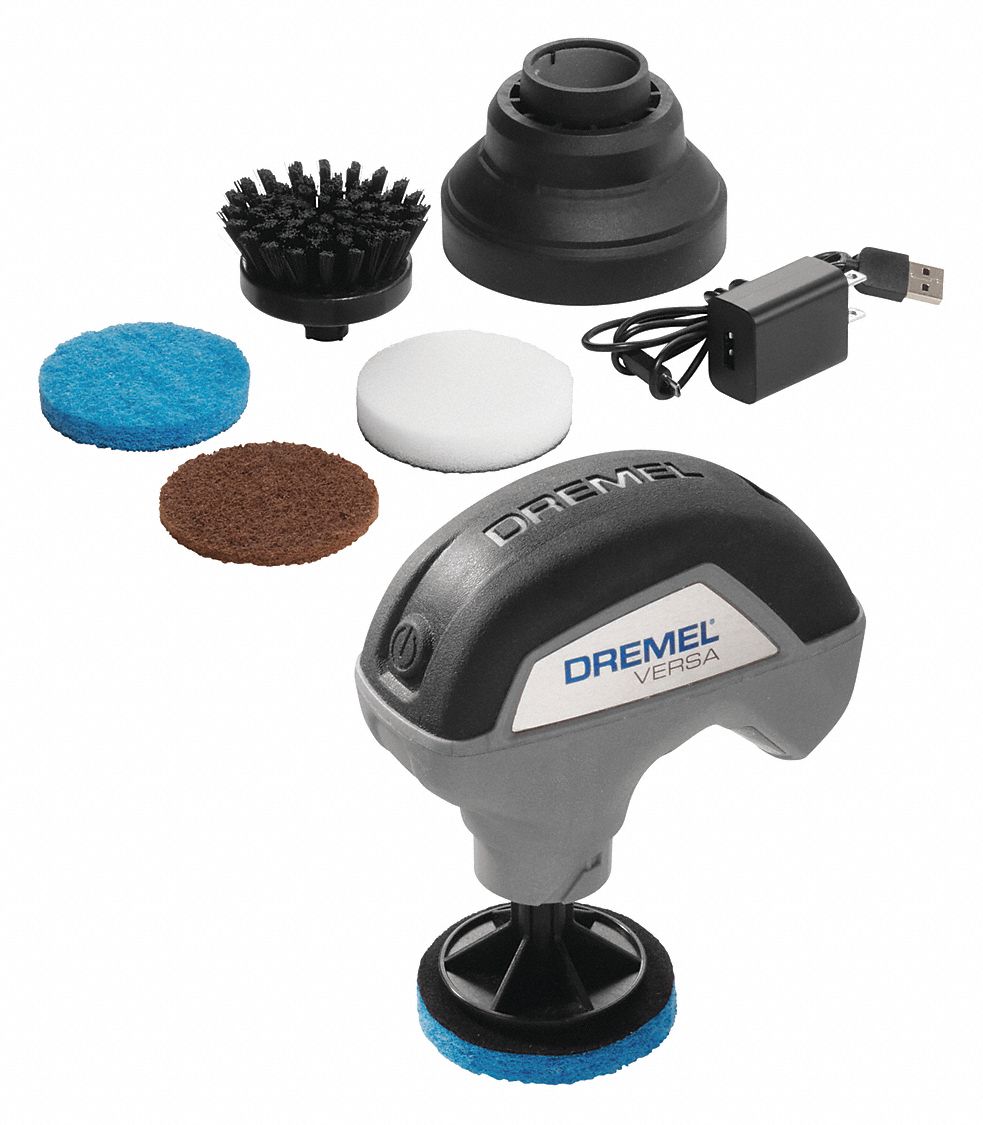 DREMEL Cordless Polisher Kit 2 1/2 in Size, 4 V Volt, 4V Max Power Cleaner 54XT80PC1001