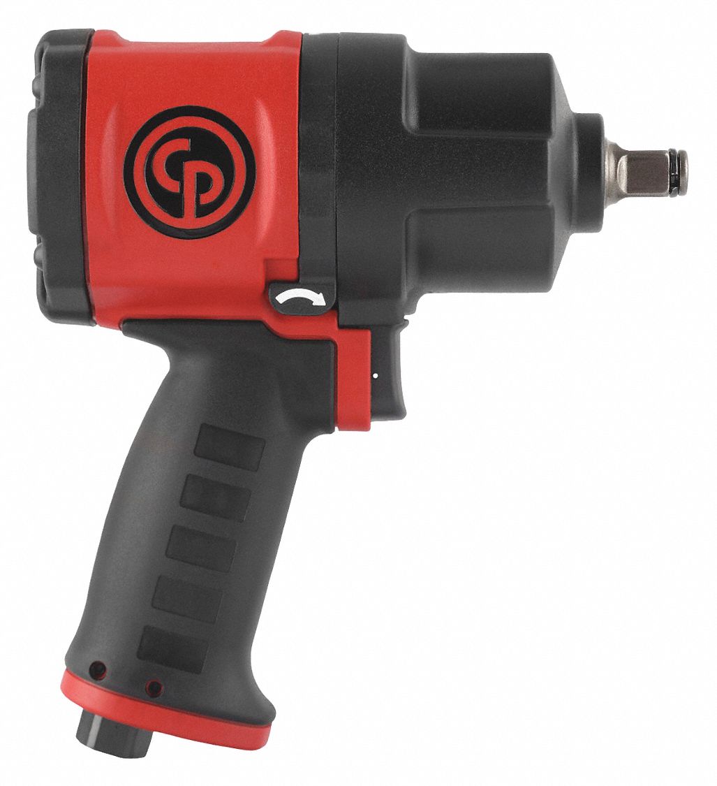 CHICAGO PNEUMATIC, Pistol Grip, Std, Impact Wrench 54XT89CP7748 G