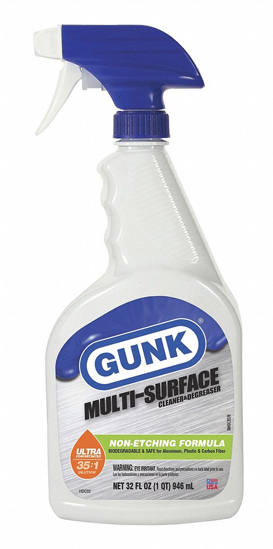 GUNK, Trigger Spray Bottle, 32 oz Container Size, Multisurface Cleaner