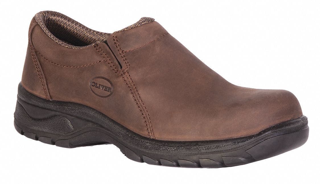 loafer steel toe shoes