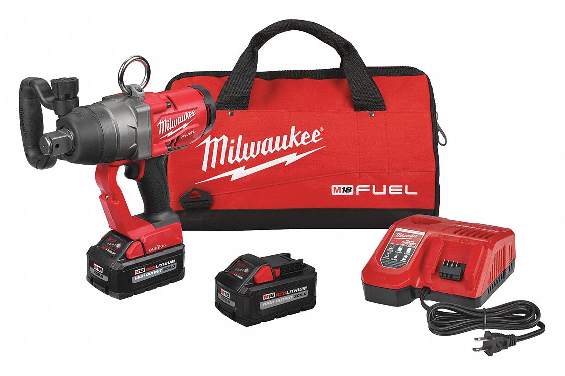 1 in Square Drive Size, 1,500 ft-lb Fastening Torque, Impact 