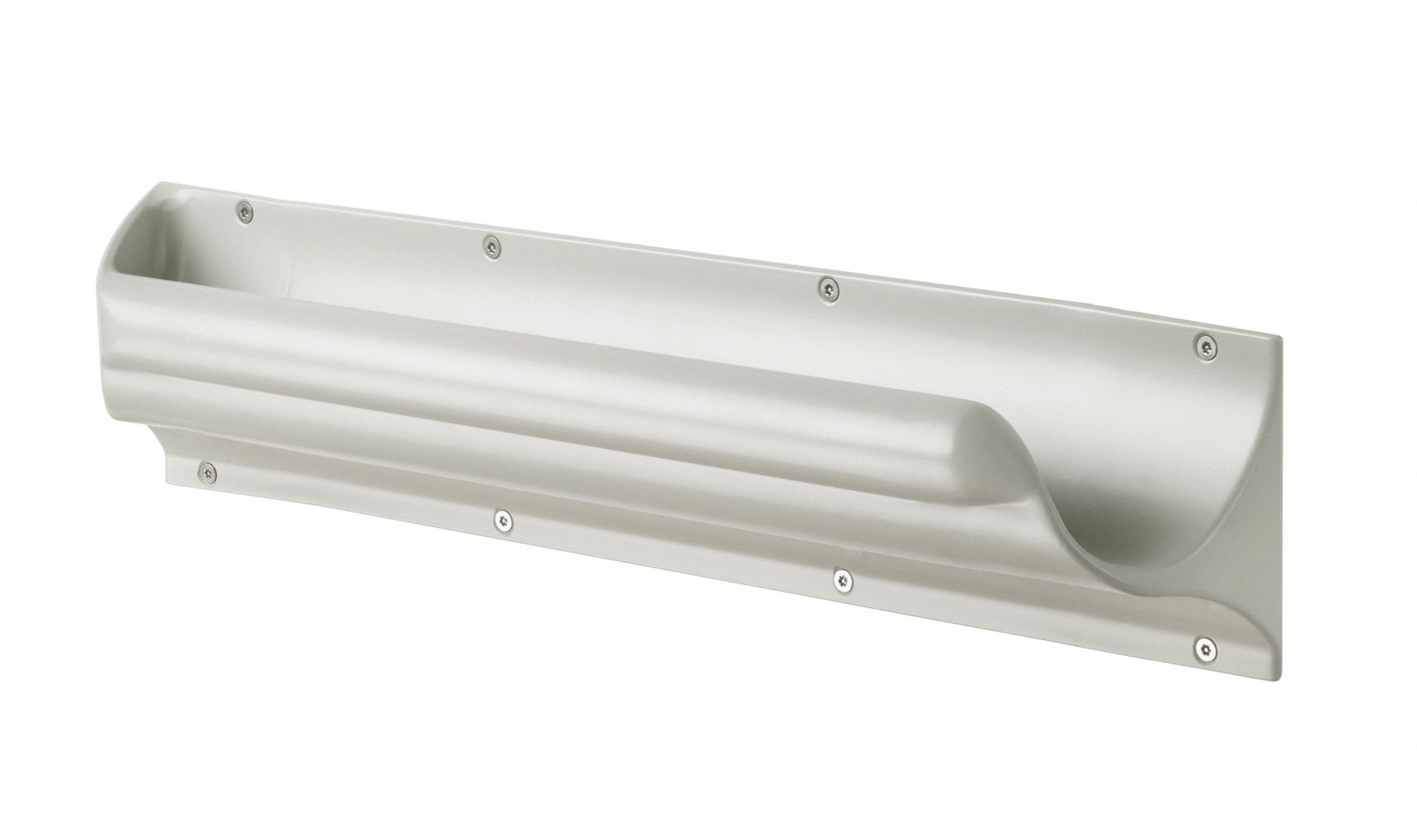 Grab Bar, 30" L, White, Ligature Resistant