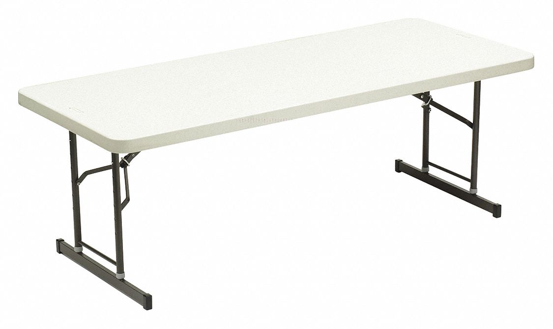 ABILITY ONE Rectangle Folding Table 30 In Height X 30 In Width 204 In   54XZ38 AS01