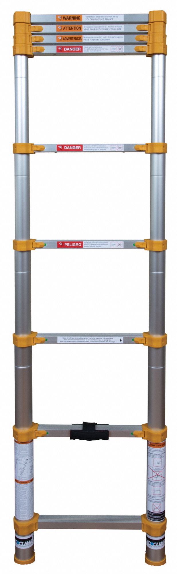 XTEND + CLIMB 8 ft 6 in Extended Ladder Height Telescoping Ladder, 250