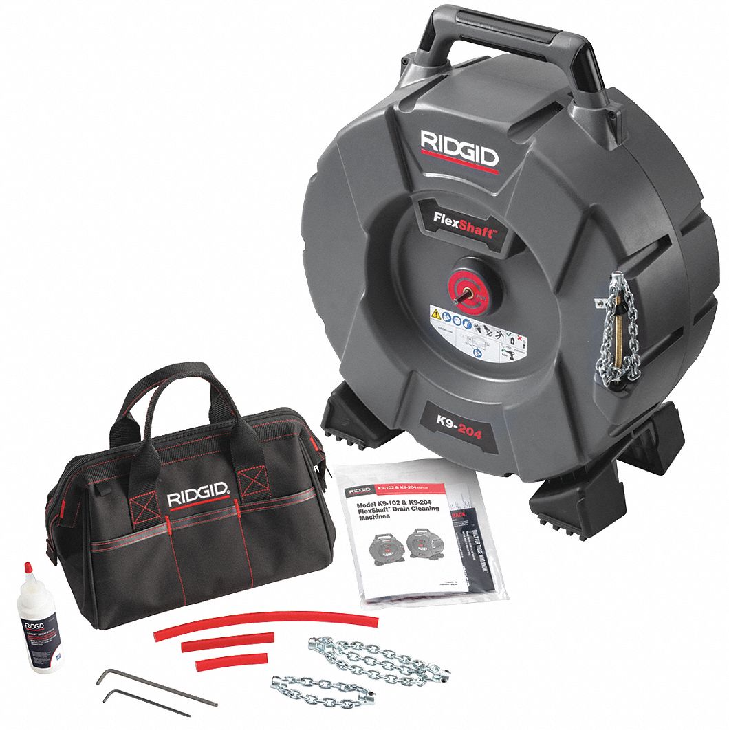 Ridgid Flexshaft K9-12 Wall-to-Wall Drain Cleaning Machine - 74978