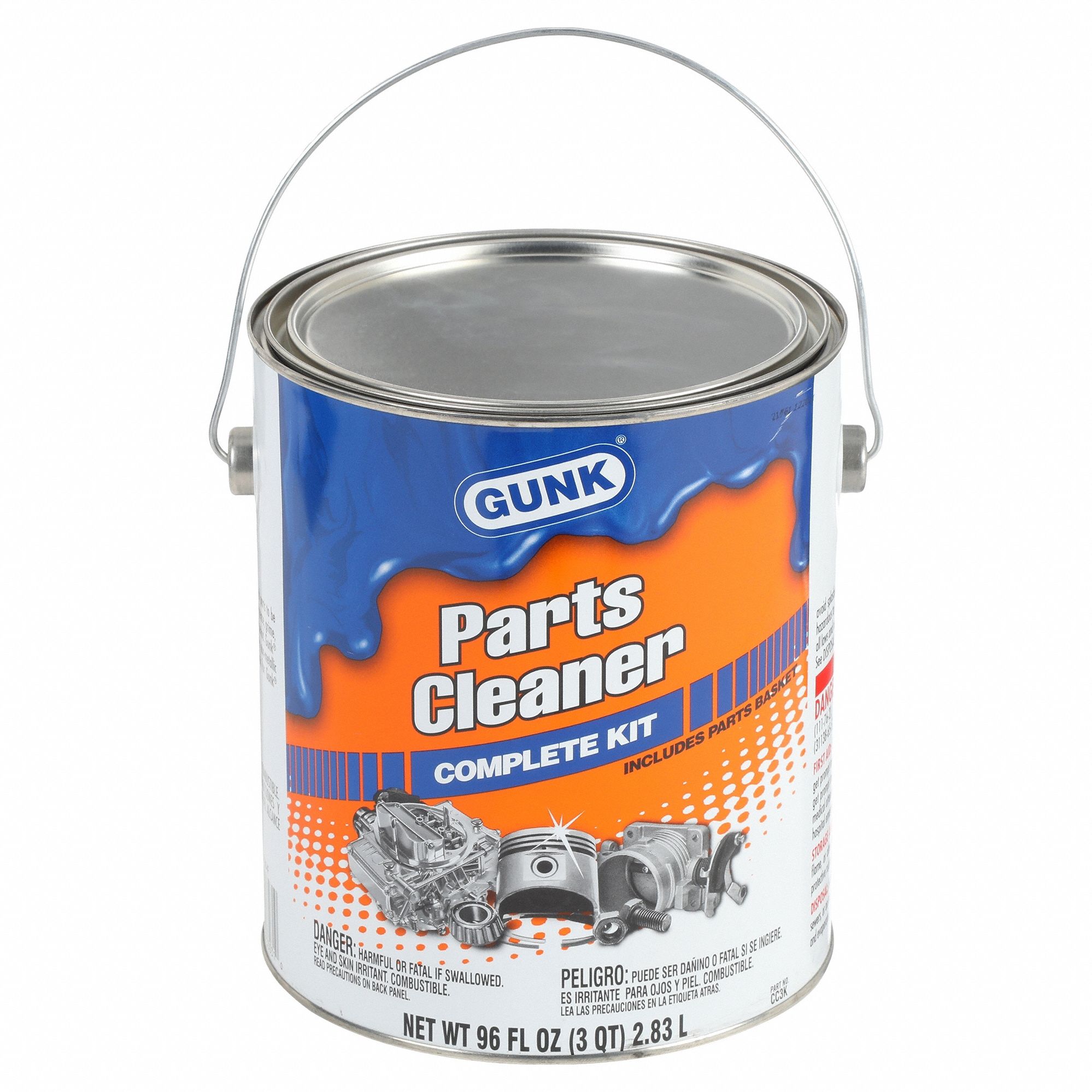 Can, Solvent, Parts Washer Cleaner 54YK16CC3K Grainger