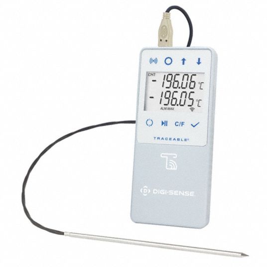 Digi-Sense Traceable Water-Resistant Remote Probe Thermometer with