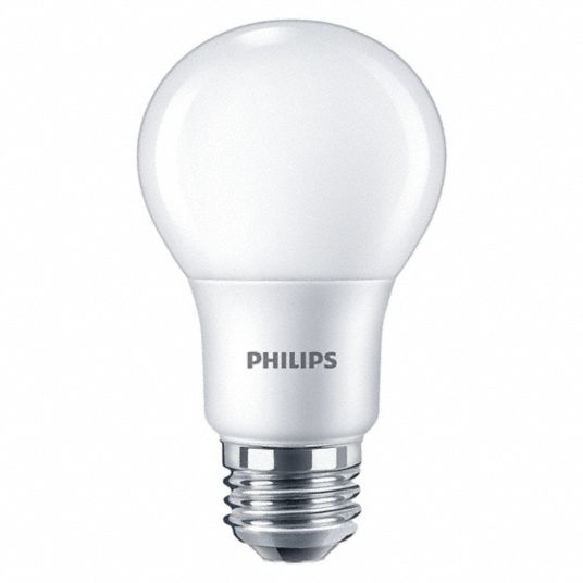 PHILIPS LED Bulb, A19, Medium Screw (E26), 5,000 K, 1500 lm, 13.5W ...