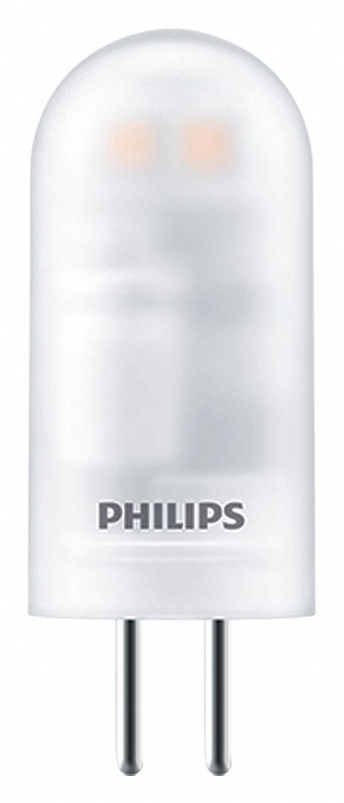 apotheek Ochtend gymnastiek scheren PHILIPS, LED, LED Bulb - 54YP65|1T3/LED/830/G4/ND/12V 6/1BC - Grainger