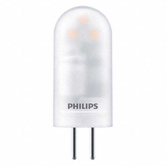 Kietelen Ellendig Doelwit PHILIPS, LED, T3, LED Bulb - 54YP66|2T3/LED/830/G4/ND 12V 6/1BC - Grainger