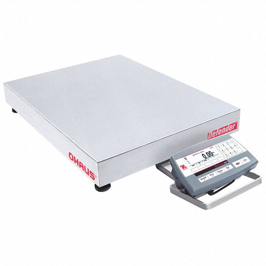 Ohaus D52P250RTX5 Defender 5000 Low Profile Bench Scale, 500 x 0.02 lb