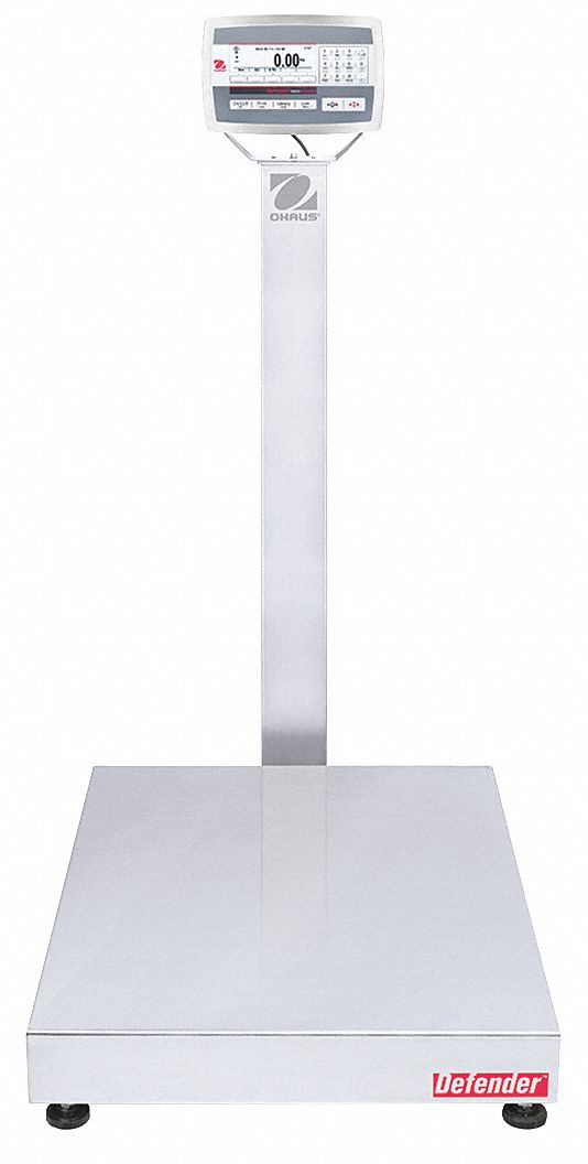 Bench Scale: 1, 000 lb Wt Capacity, 31 1/2 in Weighing Surface Dp, Custom/g/kg/lb/lb/oz/mt/oz/t