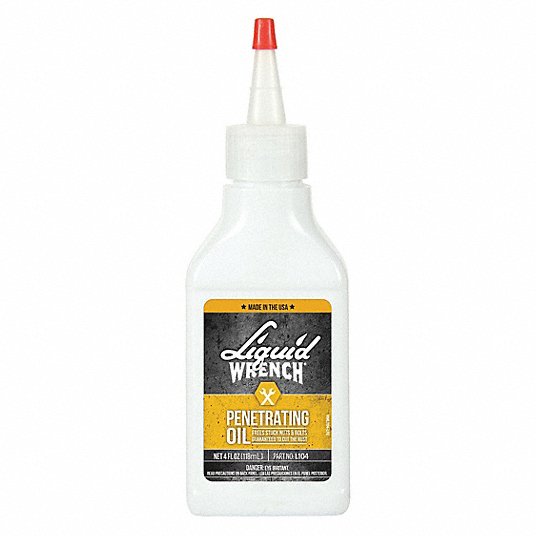 Penetrating Lubricant: -20° to 150°F, Vegetable Oil, 4 oz, Dropper Bottle
