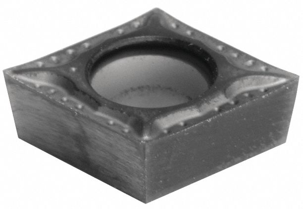Diamond Turning Insert: CCGT Insert, Neutral, 5/32 in Thick, 0.0039 in Corner Radius