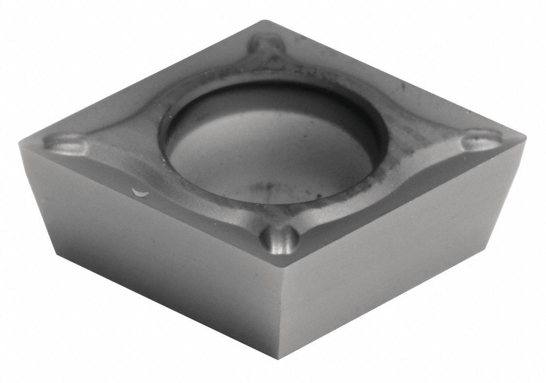 Diamond Turning Insert: CPGT Insert, Neutral, 5/32 in Thick, 0.0079 in Corner Radius