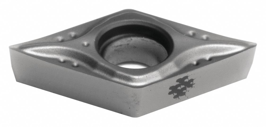 Diamond Turning Insert: DCGT Insert, Neutral, 3/32 in Thick, 0.0039 in Corner Radius