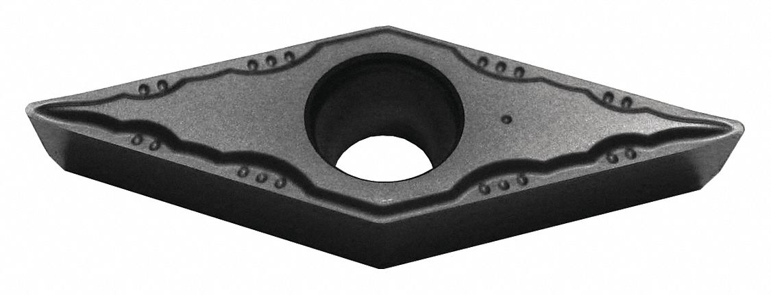 Diamond Turning Insert: VBGT Insert, Neutral, 1/8 in Thick, 0.0039 in Corner Radius