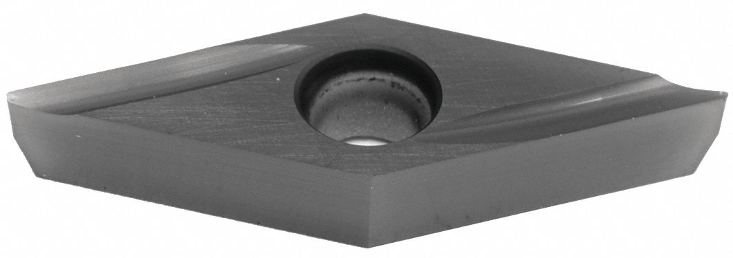 Diamond Turning Insert: VCGT Insert, Neutral, 1/8 in Thick, 0.0039 in Corner Radius