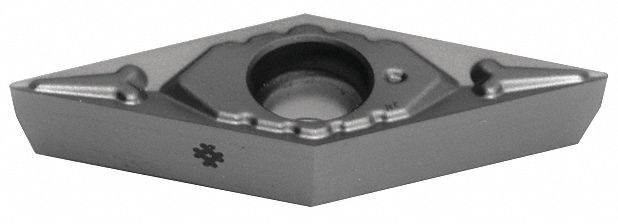Diamond Turning Insert: VCGT Insert, Neutral, 1/8 in Thick, 0.0039 in Corner Radius