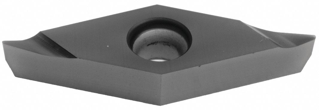 Diamond Turning Insert: VCGT Insert, Neutral, 1/8 in Thick, 0.0039 in Corner Radius