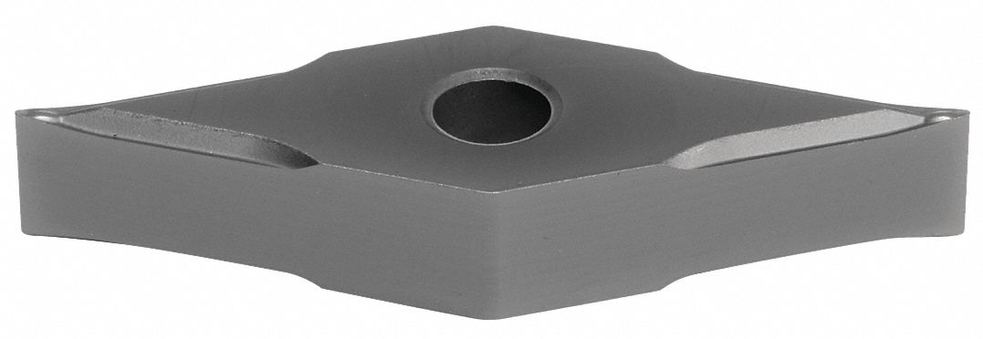 Diamond Turning Insert: VNGG Insert, Neutral, 3/16 in Thick, 0.0039 in Corner Radius