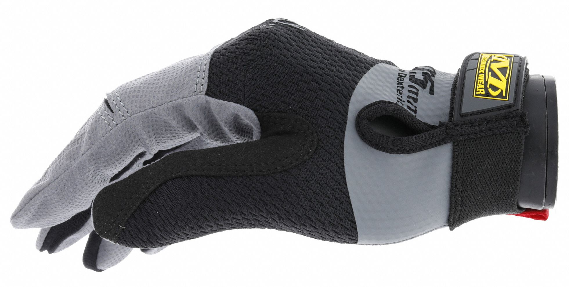 MECHANIX WEAR Mechanics Gloves S ( 8 ), Mechanics Glove, Full Finger, Synthetic Leather, Gray