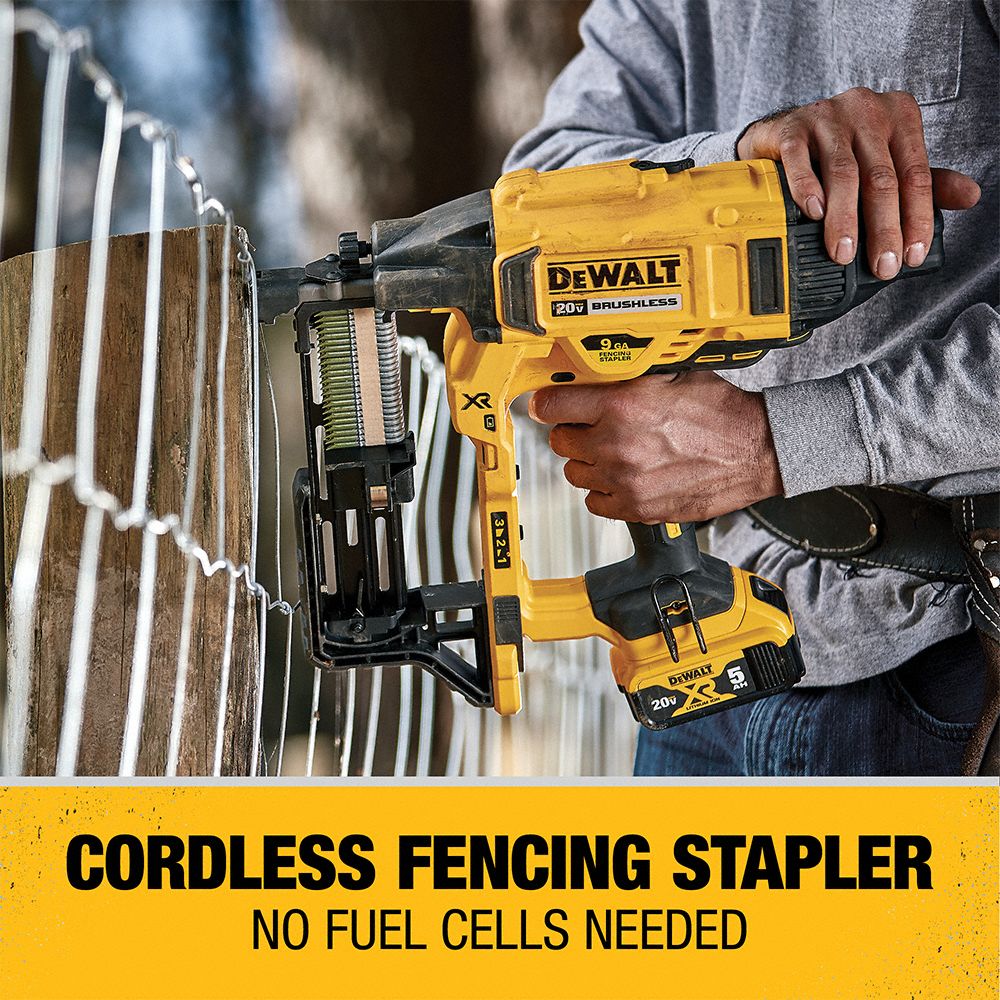 Dewalt Staple Gun Combo For 3 8 In Staple Wd For 9 Ga For 1 1 2 In